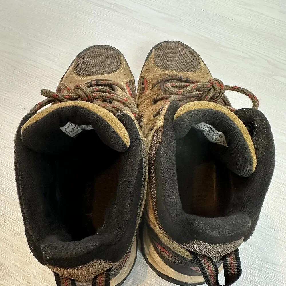 Columbia Coretek II Waterproof Mens 7.5 Brown Suede Hiking Boots YM5347-245
